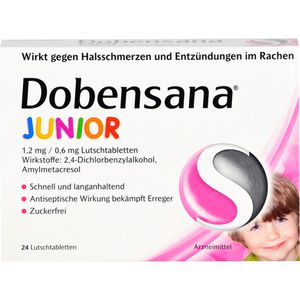 DOBENSANA Junior 1,2mg/0,6mg Lutschtabletten