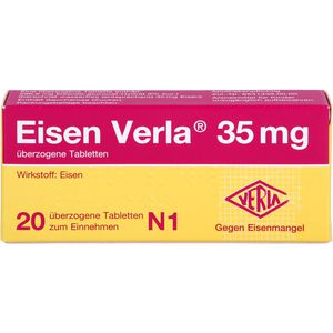 EISEN VERLA 35 mg überzogene Tabletten