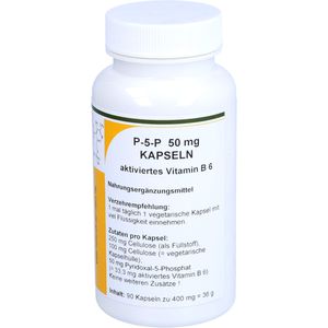P-5-P 50 mg aktiviertes Vitamin B 6 Kapseln