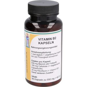VITAMIN B2 20 mg Riboflavin Kapseln