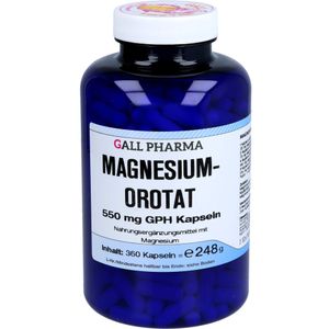 MAGNESIUMOROTAT 550 mg GPH Kapseln