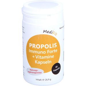 PROPOLIS IMMUNO Forte+Vitamine Kapseln MediFit