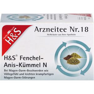 H&amp;S Fenchel-Anis-Kümmel N Filterbeutel