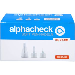 ALPHACHECK soft Pen-Nadeln 31 Gx5 mm