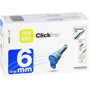 MYLIFE Clickfine Pen-Nadeln 6 mm