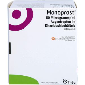 MONOPROST 50 Mikrogramm/ml Augentr.in Einzeldosen