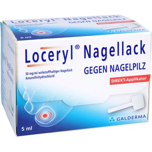 LOCERYL Nagellack gegen Nagelpilz DIREKT-Applikat.