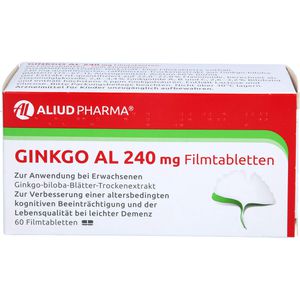 GINKGO AL 240 mg Filmtabletten