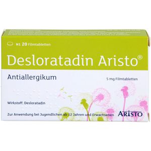 Desloratadin Aristo 5 mg Filmtabletten 20 St 20 St