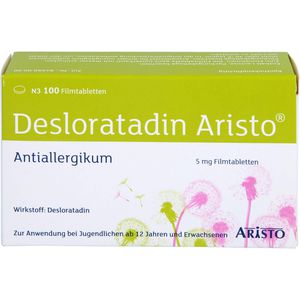 Desloratadin Aristo 5 mg Filmtabletten 100 St 100 St