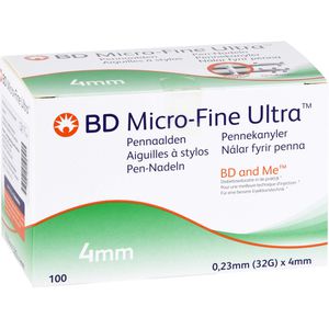 BD MICRO-FINE ULTRA Pen-Nadeln 0,23x4 mm 32 G