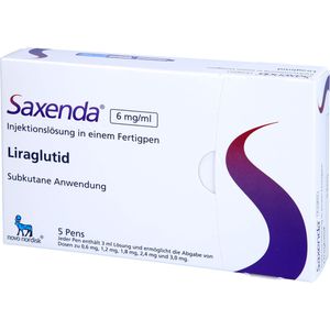 SAXENDA 6 mg/ml Injektionslsg.i.e.Fertigpen