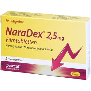 Naradex 2,5 mg Filmtabletten 2 St