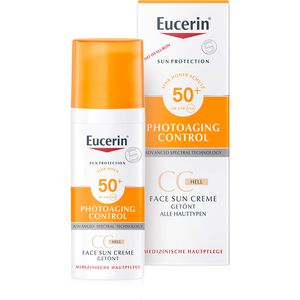 EUCERIN Sun CC Creme getönt hell LSF 50+