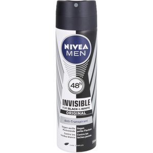 NIVEA MEN Deo Spray invisible black & white power