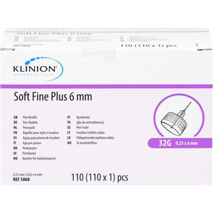 KLINION Soft fine plus Pen-Nadeln 0,23x6 mm 32 G