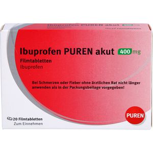 IBUPROFEN PUREN akut 400 mg Filmtabletten