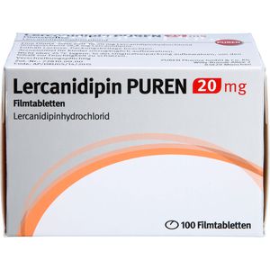 LERCANIDIPIN Puren 20 mg Filmtabletten