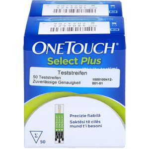 One Touch Select Plus Blutzucker Teststreifen 100 St