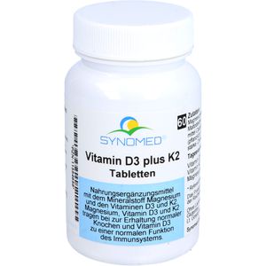 Vitamin D3 Plus K2 Tabletten 60 St 60 St