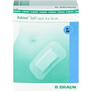 ASKINA Soft Wundverband 9x10 cm steril