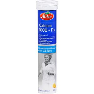 ABTEI Calcium 1000+D3 Osteo Vital Brausetabletten