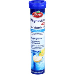 ABTEI Magnesium 400 Plus Vitamin C+E Brausetabl.