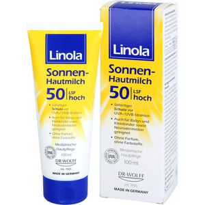 LINOLA Sonnen-Hautmilch LSF 50