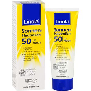 LINOLA Sonnen-Hautmilch LSF 50