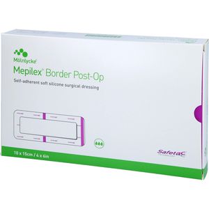 MEPILEX Border Post-OP Verband haftend 10x15 cm
