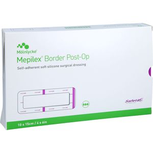 MEPILEX Border Post-OP Verband haftend 10x15 cm