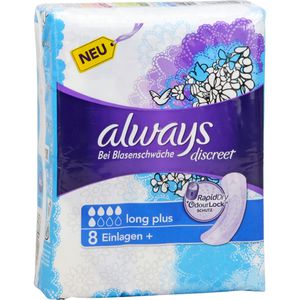 ALWAYS discreet Inkontinenz Einl.long plus