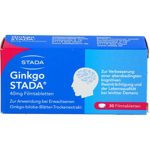 GINKGO STADA 40 mg Filmtabletten