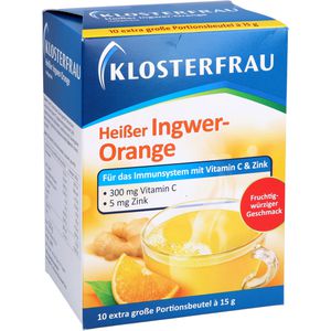 KLOSTERFRAU Broncholind heißer Ingwer-Orange Gran.