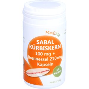 SABAL KÜRBISKERN 100 mg+Brennnessel 210 mg Kapseln