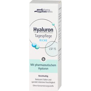 HYALURON TAGESPFLEGE riche Creme LSF 15