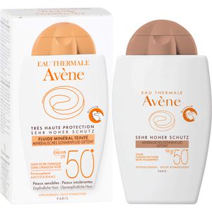 AVENE Mineralisches Sonnenfluid SPF 50+ getönt