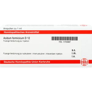 Acidum Formicicum D 12 Ampullen 8 ml 8 ml