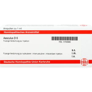 Aesculus D 6 Ampullen 8 ml 8 ml