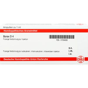 BORAX D 4 Ampullen