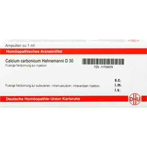 CALCIUM CARBONICUM Hahnemanni D 30 Ampullen