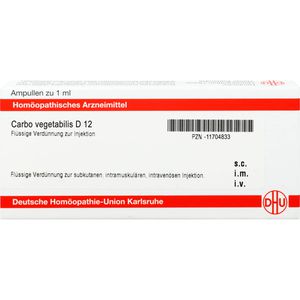 Carbo Vegetabilis D 12 Ampullen 8 ml 8 ml