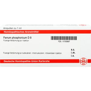 Ferrum Phosphoricum D 8 Ampullen 8 ml 8 ml