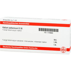 Kalium Carbonicum D 30 Ampullen 8 ml