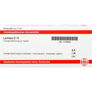 Lachesis D 12 Ampullen 8 ml 8 ml
