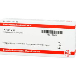 Lachesis D 30 Ampullen 8 ml