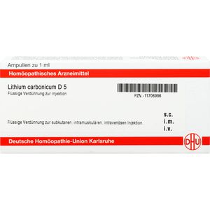 Lithium Carbonicum D 5 Ampullen 8 ml