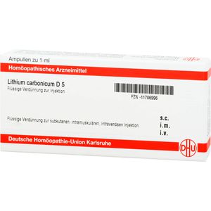 Lithium Carbonicum D 5 Ampullen 8 ml