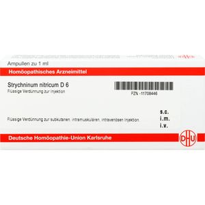 Strychninum Nitricum D 6 Ampullen 8 ml 8 ml