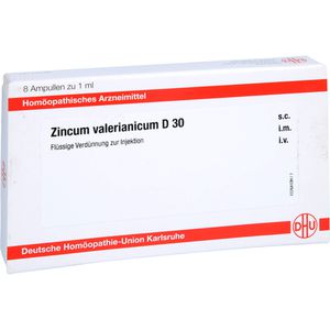 ZINCUM VALERIANICUM D 30 Ampullen